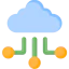 Cloud computing biểu tượng 64x64