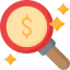 Business and finance icon 64x64