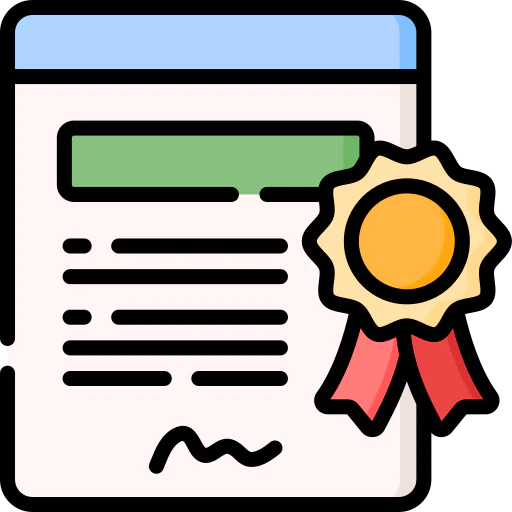 Certificate icon