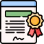Certificate icon 64x64
