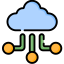 Cloud computing biểu tượng 64x64