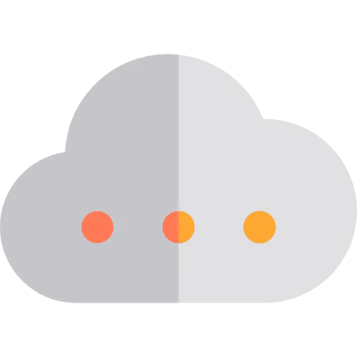 Cloud computing icon