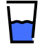 Glass of water icon 64x64
