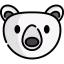 Polar bear icon 64x64