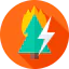 Forest fire icône 64x64