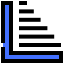 Bar chart Ikona 64x64