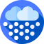 Snow fall icon 64x64