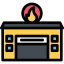 Fire station icon 64x64