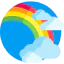 Rainbow icon 64x64