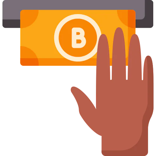 Withdraw icon