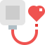 Blood donation icon 64x64