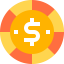Poker chip icon 64x64