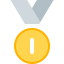 Gold medal icon 64x64