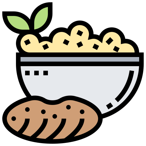 Mashed potato icon
