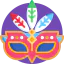Carnival mask Symbol 64x64
