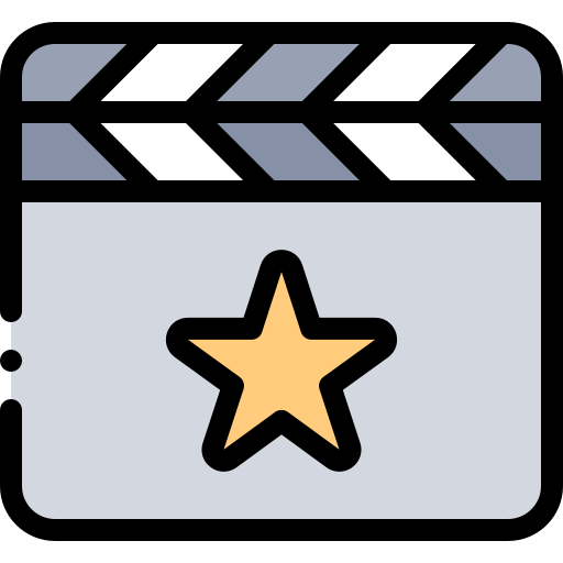 Clapperboard icon