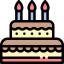 Birthday cake icon 64x64