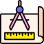 Technical drawing icône 64x64