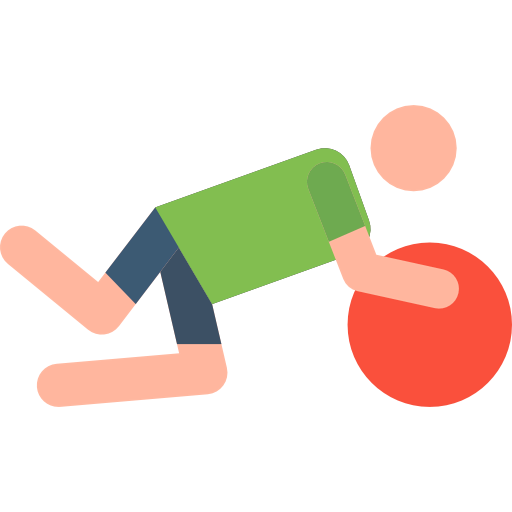 Exercise ball icon