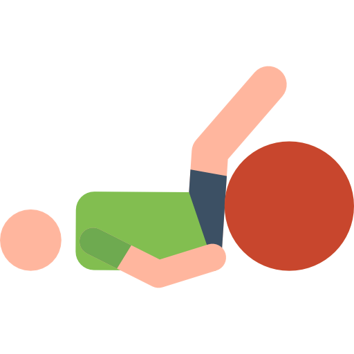 Exercise ball icon