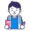 Back to school icon 64x64