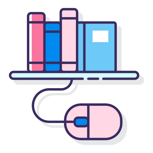 Digital library icon