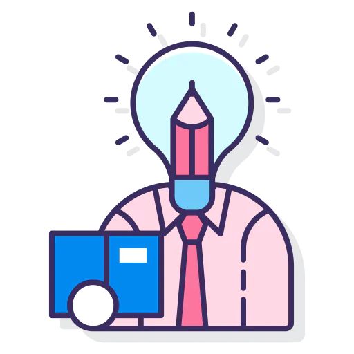 Creative teaching icon