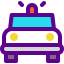 Police car icon 64x64