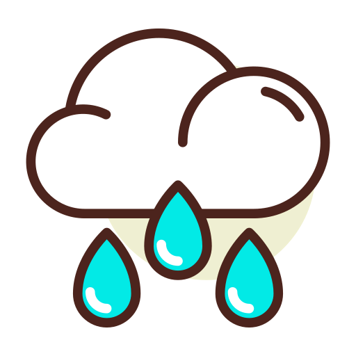 Raindrops icon