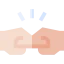 Fist bump Symbol 64x64