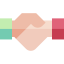 Handshake icon 64x64