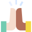 High five icon 64x64