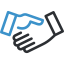 Handshake icon 64x64