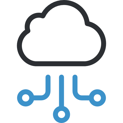 Cloud computing icon