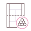 Tennis court icon 64x64