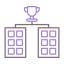 Sports trophy icon 64x64