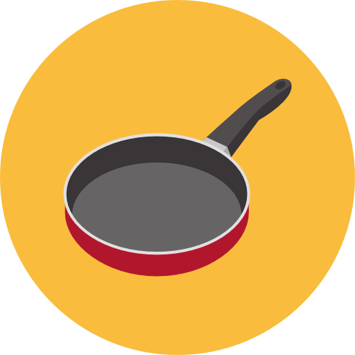 Frying pan icon