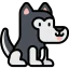 Siberian husky icon 64x64