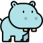 Hippopotamus icon 64x64