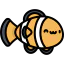 Clown fish icon 64x64