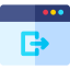 Logout biểu tượng 64x64