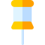 Push pin ícone 64x64