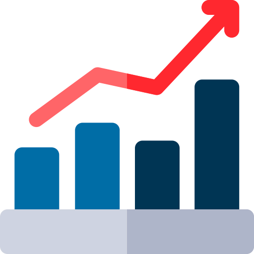 Bar graph icon