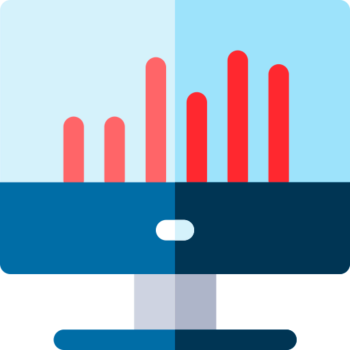 Bar graph icon