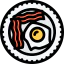 Fried eggs icône 64x64