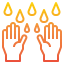 Washing hands icon 64x64