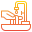 Washing hand icon 64x64