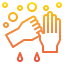 Washing hands icon 64x64