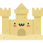 Sand castle Ikona 64x64
