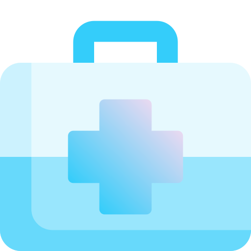 First aid kit icon